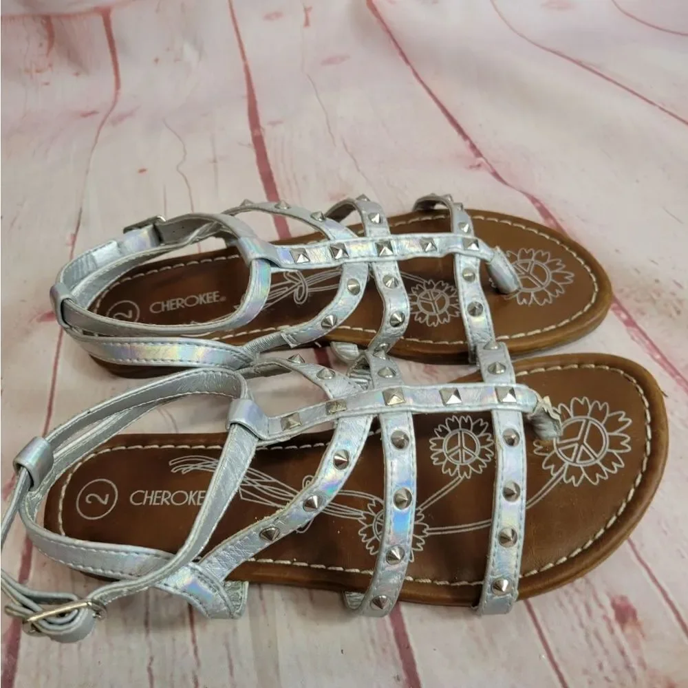 Cherokee studded sandals 2